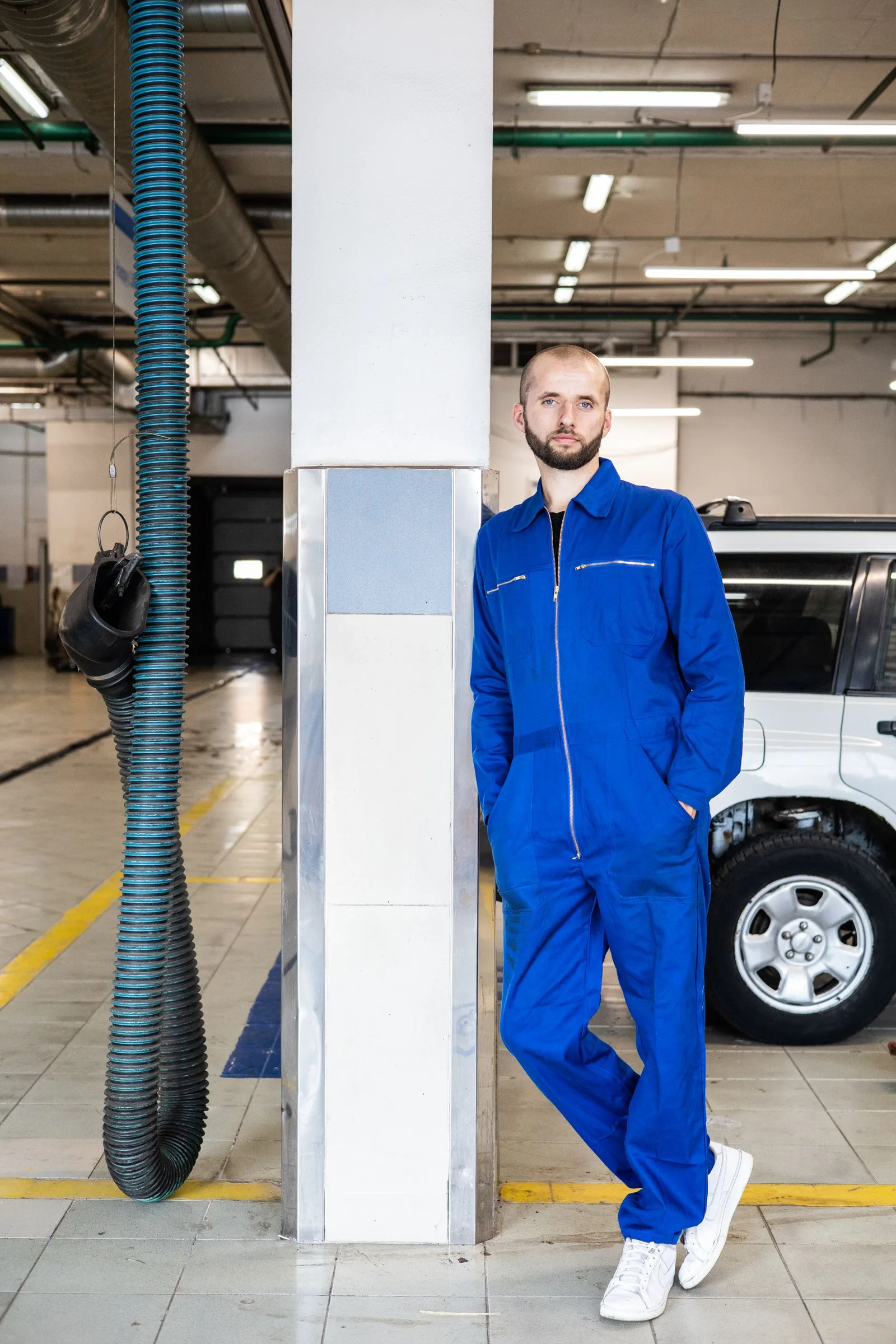 Industrial coveralls and boilersuits for workshop teams