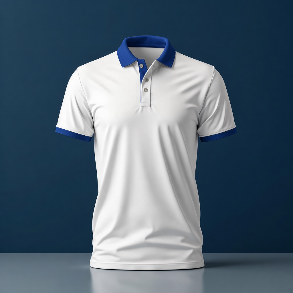 Two-Tone Polo T-Shirt